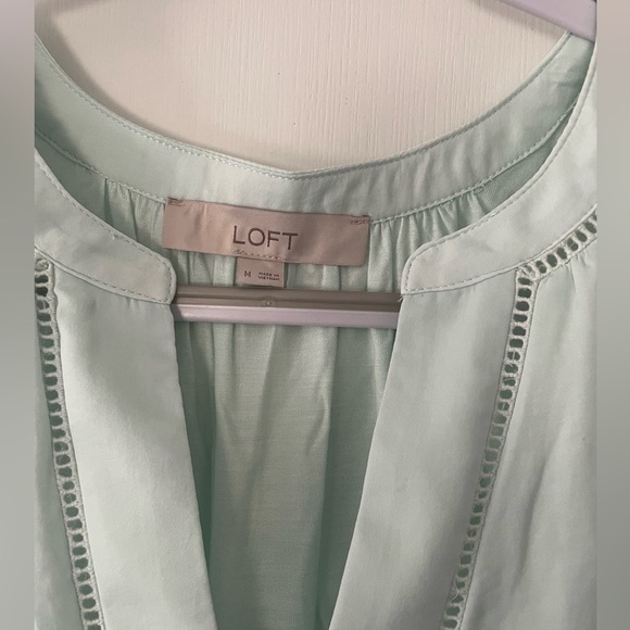 LOFT Mint Green Tank - Picture 2 of 3